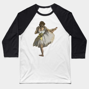 Ballet Dancer Grunge Baseball T-Shirt
